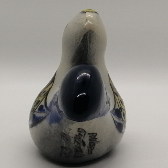 VTG Guatemalan bird figurine, signed by the artist - Picture 2 of 16